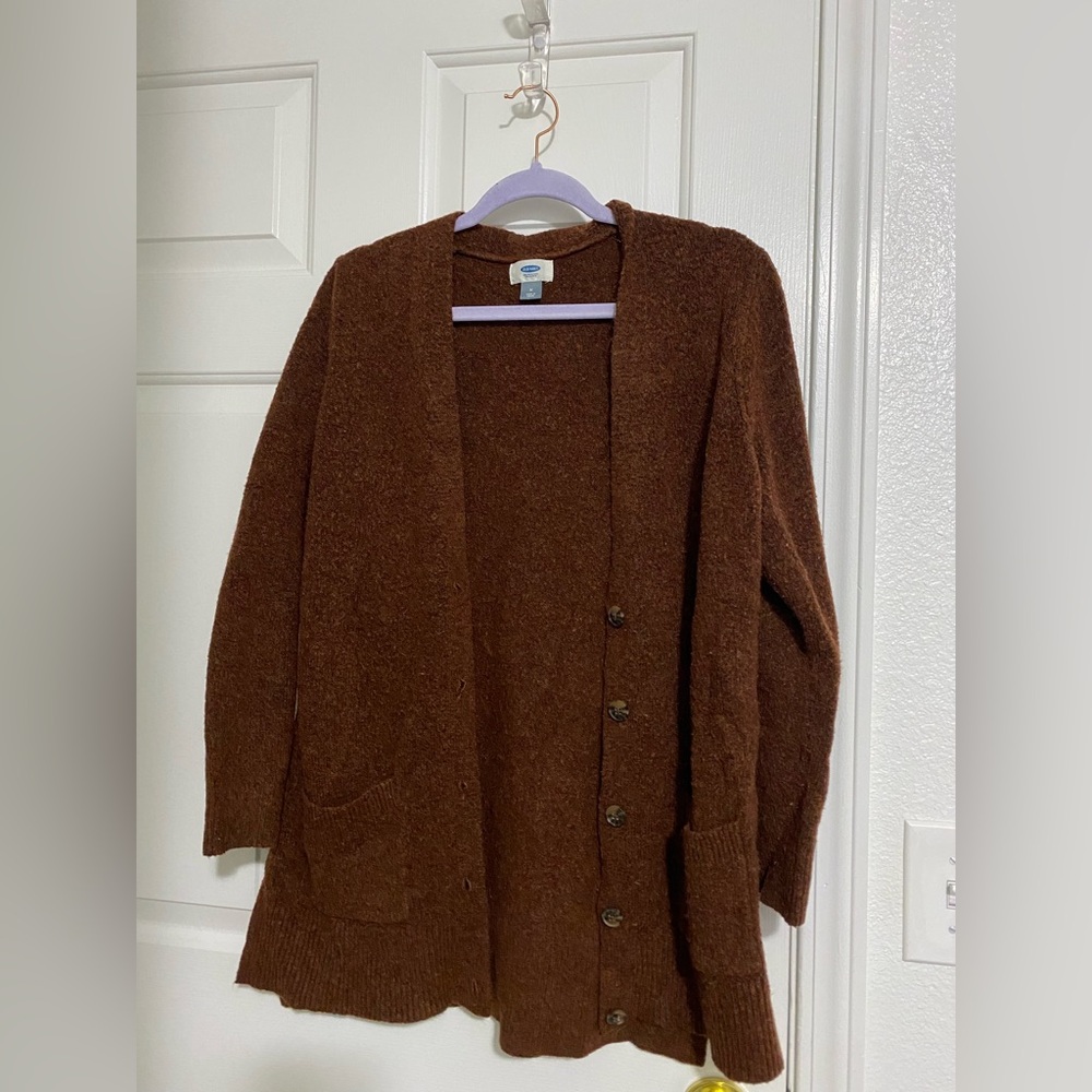Old Navy brown cardigan